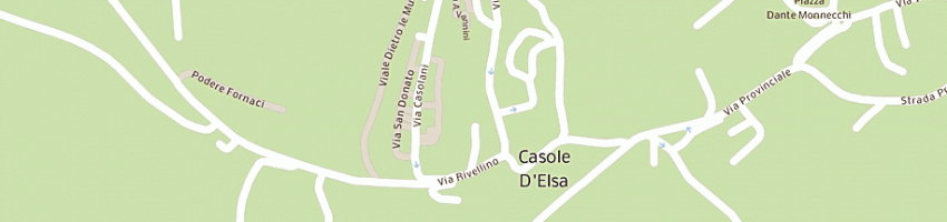 Mappa della impresa zootecnica il gabbiano srl a CASOLE D ELSA