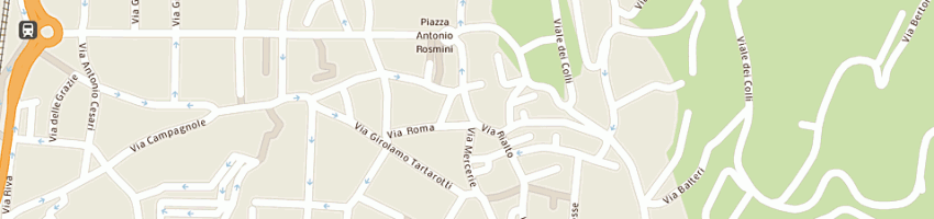 Mappa della impresa gioielleria san marco snc a ROVERETO