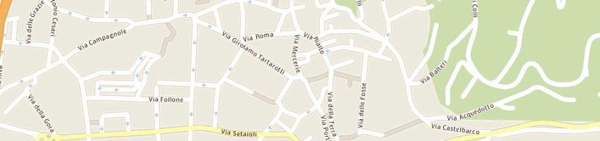 Mappa della impresa ferramenta 2 p a ROVERETO