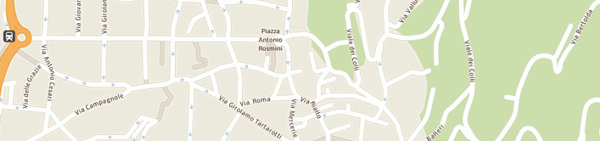 Mappa della impresa dellana lucia a ROVERETO