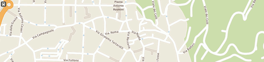 Mappa della impresa gabbana paolo a ROVERETO