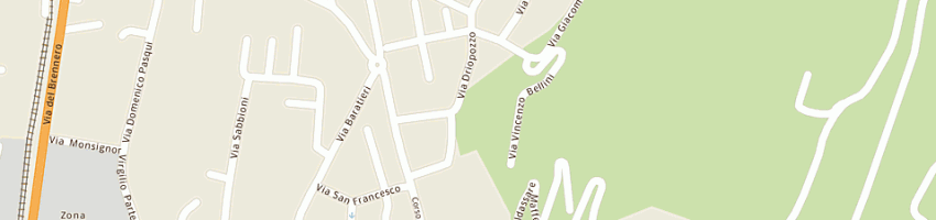 Mappa della impresa giori riccarda a ROVERETO