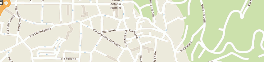 Mappa della impresa bacca ferrari bianca a ROVERETO