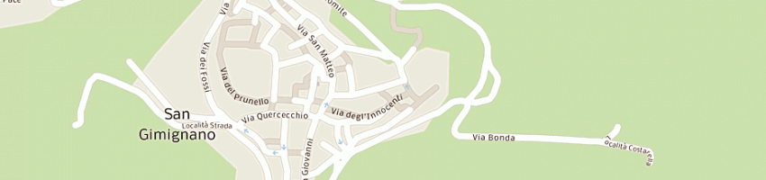 Mappa della impresa filarmonica g puccini a SAN GIMIGNANO