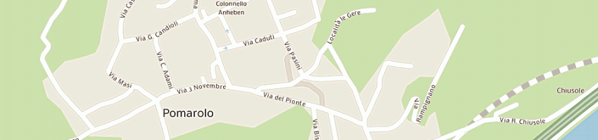 Mappa della impresa parrocchia di pomarolo a POMAROLO