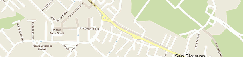 Mappa della impresa parrucchiera per signora cattafesta luciana a SAN GIOVANNI LUPATOTO