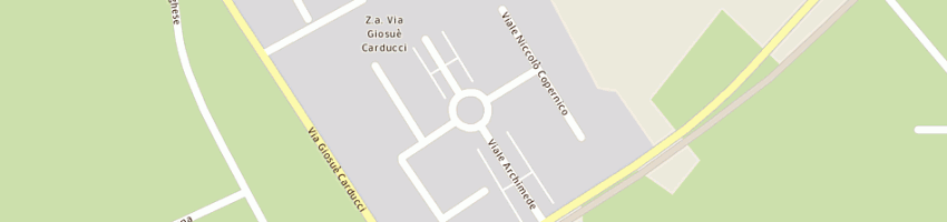 Mappa della impresa grafiche siz srl a ZEVIO