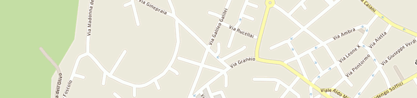 Mappa della impresa bm color di baldacci mirko e melani luca snc a POGGIO A CAIANO
