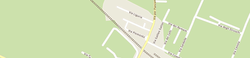 Mappa della impresa bernardi stefano a CASTELFRANCO EMILIA