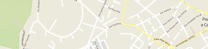 Mappa della impresa fontani alessandro a POGGIO A CAIANO
