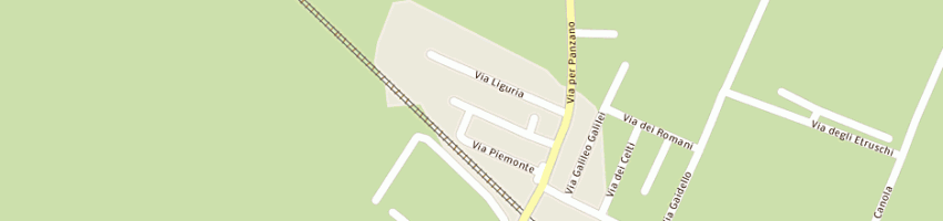 Mappa della impresa candini bruno a CASTELFRANCO EMILIA