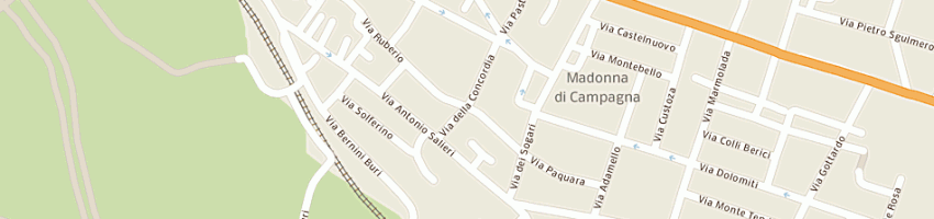 Mappa della impresa levorati domenico e presa giuseppe a VERONA