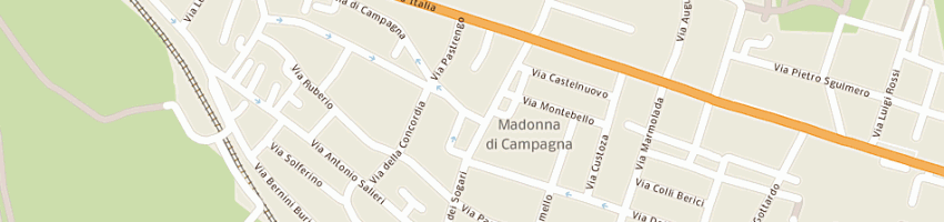 Mappa della impresa immobiliare giuliari (srl) a VERONA