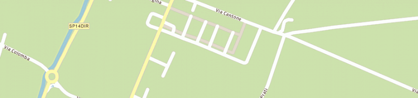 Mappa della impresa piccinini luciano a NONANTOLA