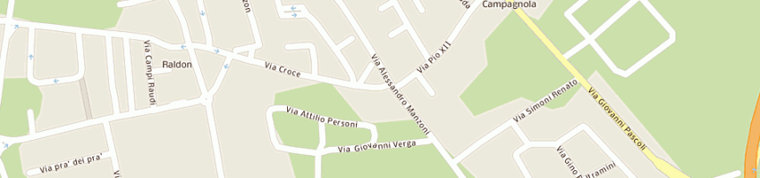 Mappa della impresa studio sprea rag franco a SAN GIOVANNI LUPATOTO