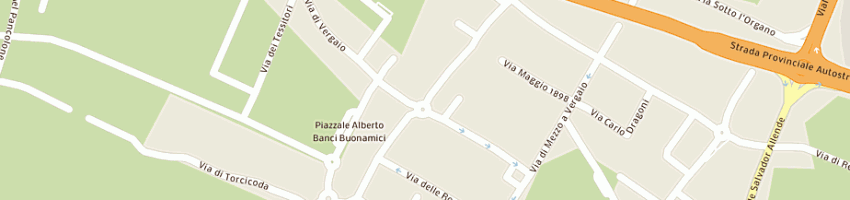 Mappa della impresa clo srl a PRATO