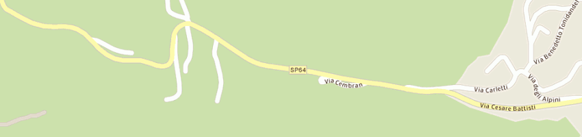 Mappa della impresa albergo miravalle a FAI DELLA PAGANELLA