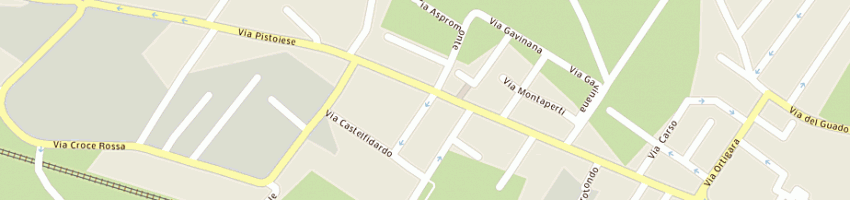 Mappa della impresa mazzoni arredamenti a PRATO