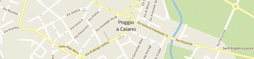 Mappa della impresa chiti a POGGIO A CAIANO