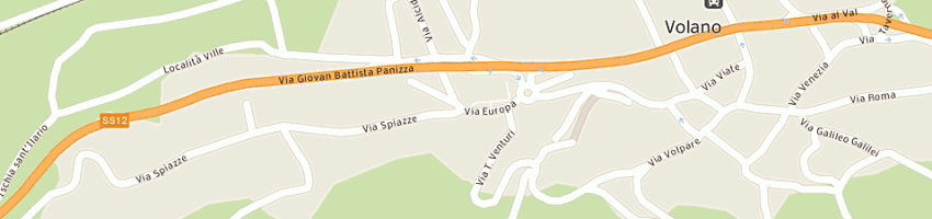 Mappa della impresa vicentini enrico a VOLANO