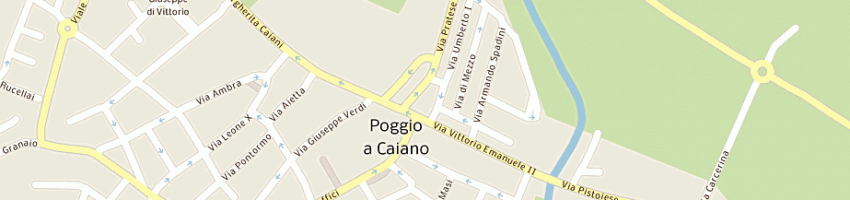 Mappa della impresa cecchi simone a POGGIO A CAIANO