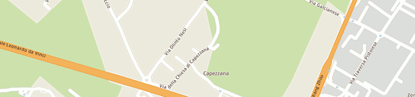 Mappa della impresa colzi stefano a PRATO
