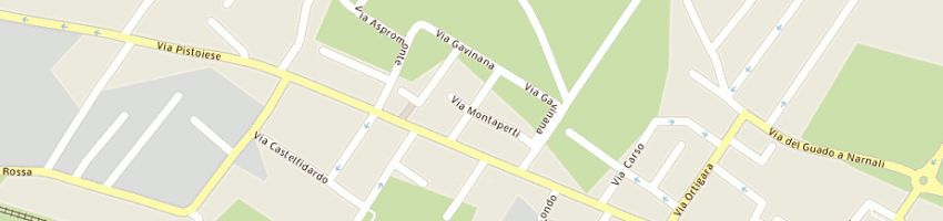 Mappa della impresa elettromeccanica di gregorio snc di antonio e stefano a PRATO