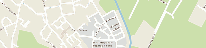 Mappa della impresa fast motor snc di banci fabio e c a POGGIO A CAIANO