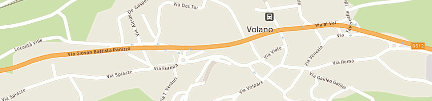 Mappa della impresa consolati maurizio a VOLANO