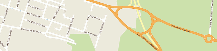Mappa della impresa segafredo zanetti (spa) a VERONA