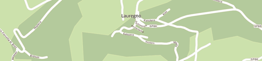 Mappa della impresa egger arthur a LAUREGNO