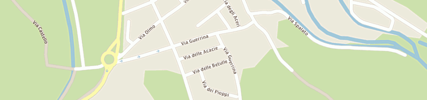 Mappa della impresa rubele impianti snc a VERONA