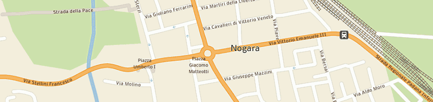 Mappa della impresa consorzio agrario lombardo veneto di verona mantov a NOGARA