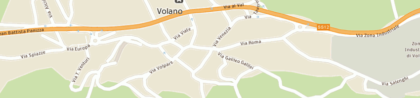 Mappa della impresa bonat silvana a VOLANO