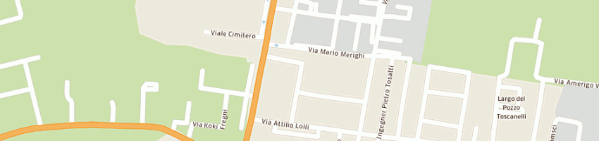 Mappa della impresa artioli gianpaolo a MIRANDOLA
