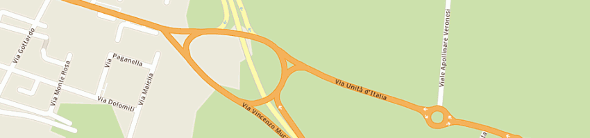 Mappa della impresa all'angelo sas di urbani norma a VERONA