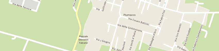 Mappa della impresa fabbri ivan a CASTELFRANCO EMILIA