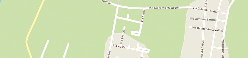 Mappa della impresa berveglieri battista a MEDOLLA