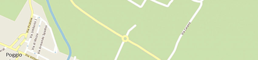 Mappa della impresa istrice srl a CAMPI BISENZIO