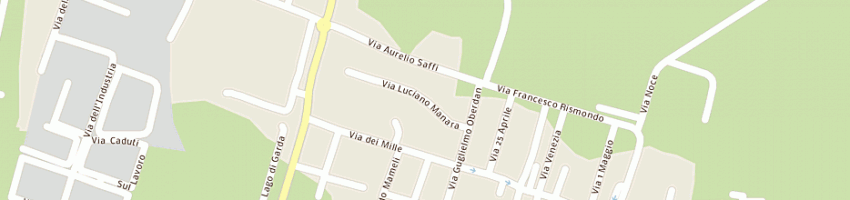 Mappa della impresa bergonzini arnolfo a CASTELFRANCO EMILIA