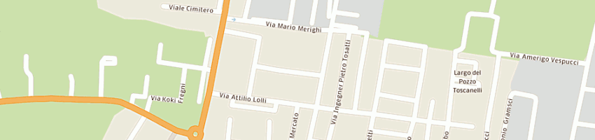 Mappa della impresa perani davide a MIRANDOLA