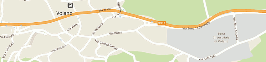 Mappa della impresa team mm parrucchieri a VOLANO