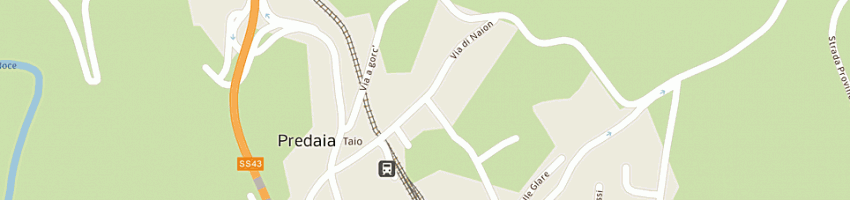 Mappa della impresa studio b 2 di brida renzo e c (snc) a TAIO