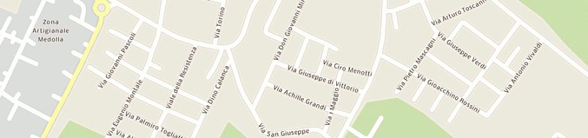 Mappa della impresa malavasi ferruccio a MEDOLLA