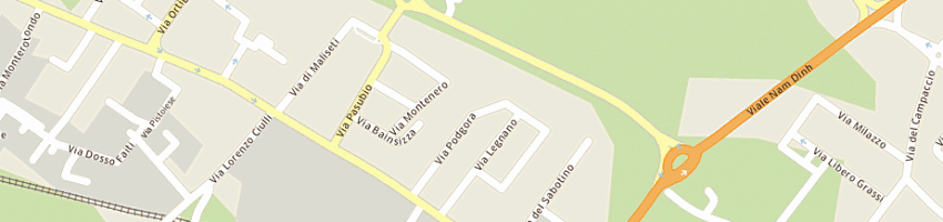 Mappa della impresa edil market - stefanelli srl a PRATO