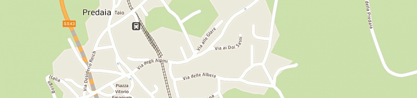 Mappa della impresa scuola media a TAIO