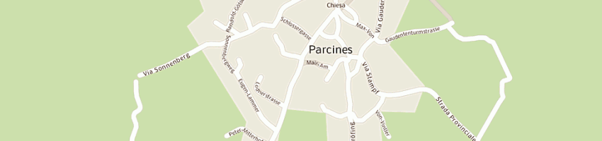 Mappa della impresa mair am ort di martin schiefer e co sas a PARCINES