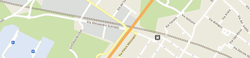 Mappa della impresa frangiatura meoni snc di mariottini walter e c a PRATO