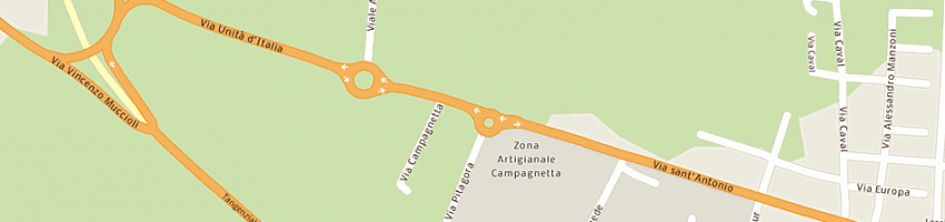 Mappa della impresa assinet srl a SAN MARTINO BUON ALBERGO