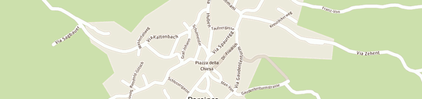 Mappa della impresa associazione turistica a PARCINES